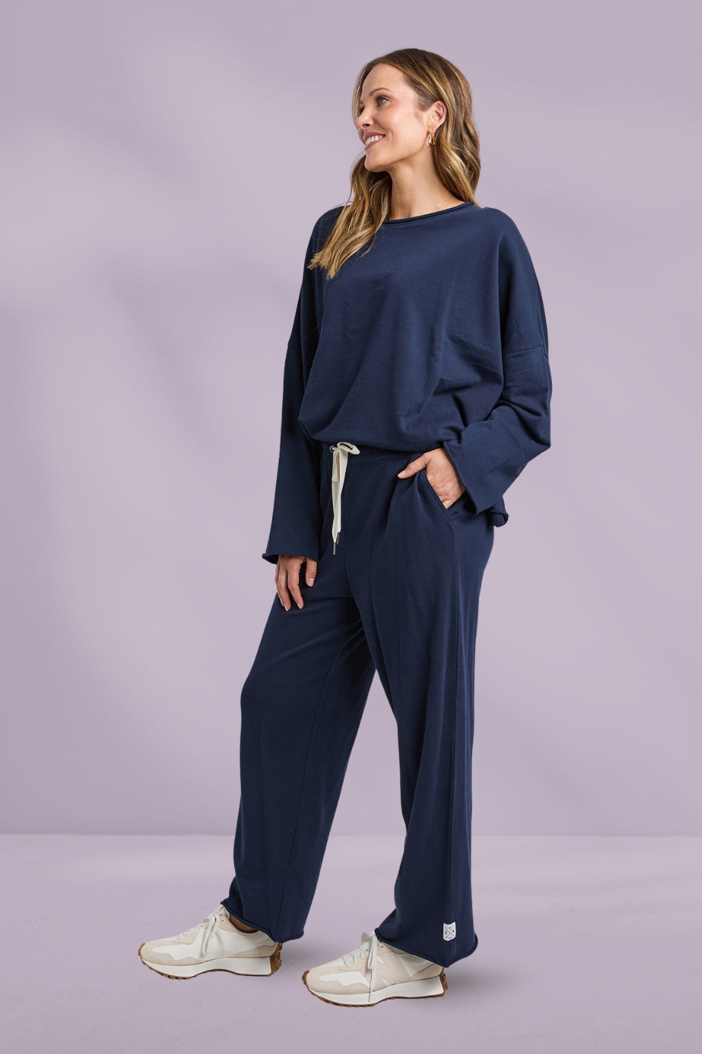 Elm Gab Trackpants Dark Sapphire