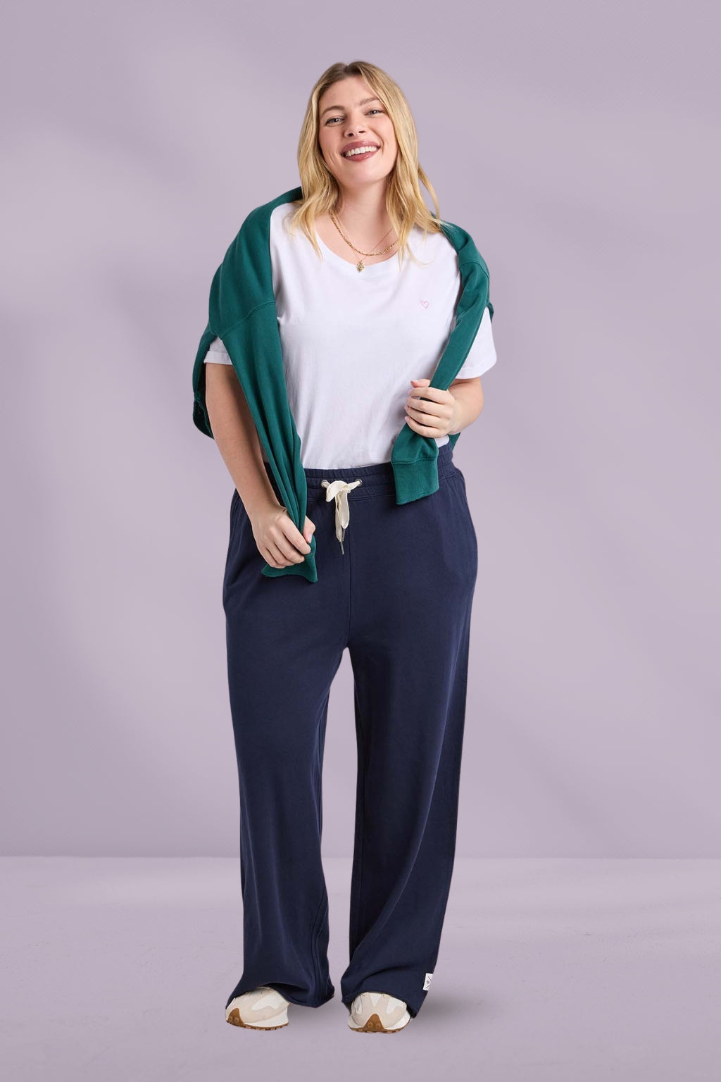 Elm Gab Trackpants Dark Sapphire