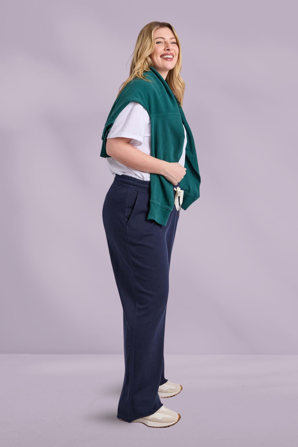 Elm Gab Trackpants Dark Sapphire